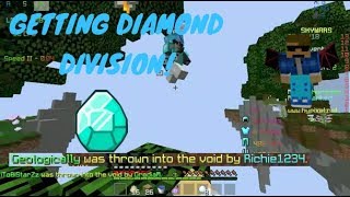 GETTING DIAMOND DIVISION AND KILLING GEOLOGICALLY! RANKED SKYWARS MONTAGE!
