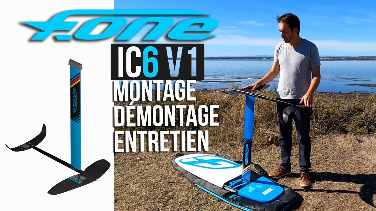 Foil F-One IC6 v1 - Montage, démontage, entretien 🔧