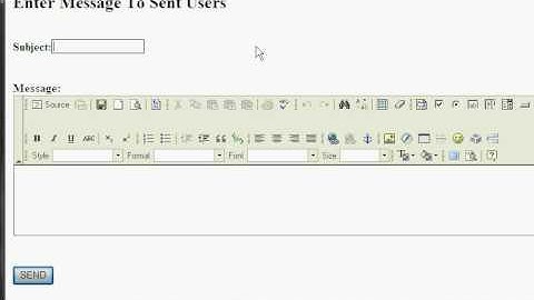 Custome email message to user.avi