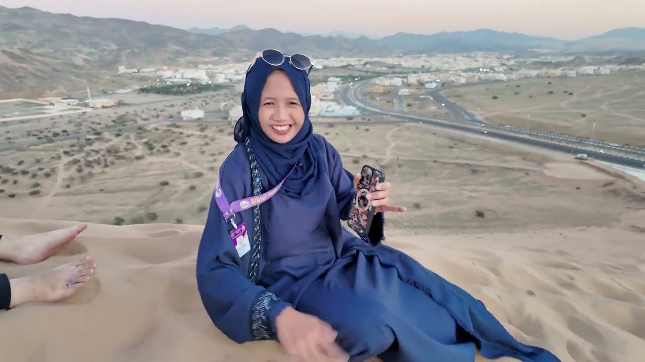 Pemandangan dan perjuangan mendaki bukit badar jabal malaikat