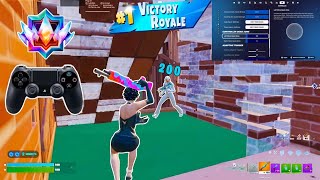 *NEW* Peterbot controller settings fortnite | Unreal Reload Ranked PS4 Controller Gameplay