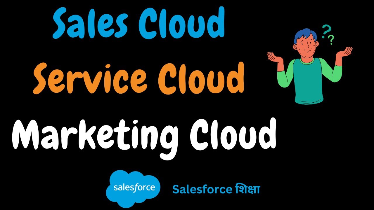 Difference between Sales Cloud, Service Cloud and Marketing Cloud in ...