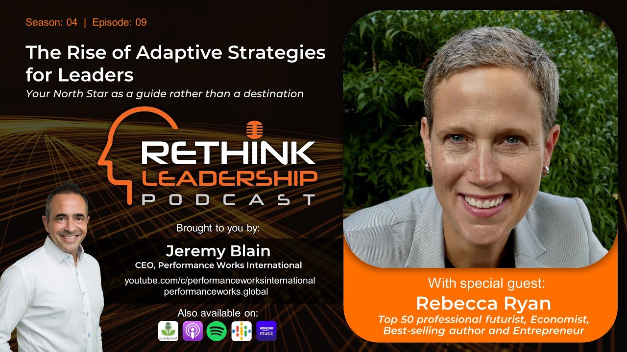 The Rise of Adaptive Strategies for Leaders | Rebecca Ryan | Jeremy Blain