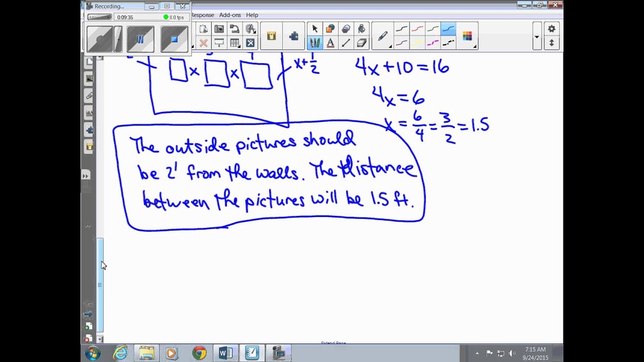 Algebra 2 (Sec 1.5) - YouTube