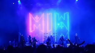 Famous Motionless in White says Happy Birthday to Vinny Mauro (the drummer) at Madison Square Garden NYC Net Worth