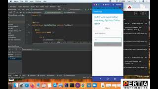 Flutter application automation demo|Appium Flutter driver