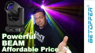 Moving Head Beam Lights! The Betopper LB295's are as bright as can be.  Let's check them OUT.