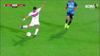 جملة رائعة من لاعبي الزمالك يحرز منها عمر السعيد الهدف الثاني في شباك بيراميدز