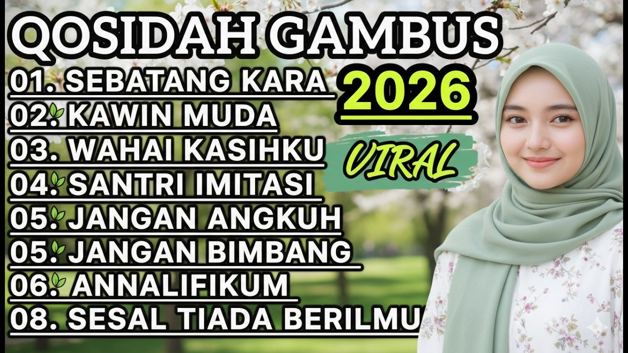 SPECIAL RAMADHAN❗ KOLEKSI QOSIDAH GAMBUS TERPOPULER 2026 ✨ COCOK UNTUK TEMAN KERJA & SANTAI