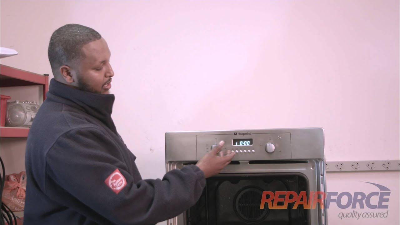 how-to-change-the-clock-on-an-oven-youtube
