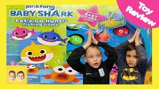 New Pinkfong Baby Shark Family Kids Game With Animal Songs For Children -Toy Review Alex And Max