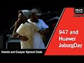 Kwesta and Cassper Nyovest Colab at #HuaweiJoburgDay