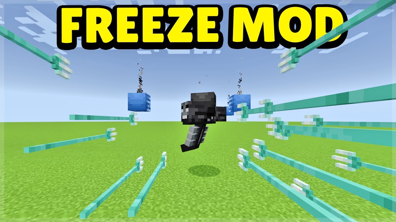 Freeze Time mod for Minecraft PE 1.0.0