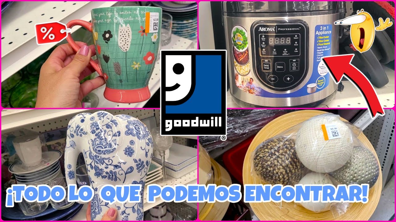 ⭐¡GOODWILL! 😱🏷️¡TODO LO QUE DONAN EN USA!💲😍 #recorrido #goodwill #california
