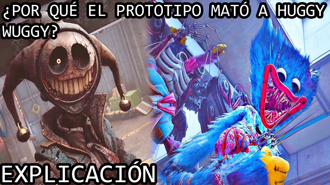 ¿Por Qué el Prototipo Mató a Huggy Wuggy? | Las Razones del Prototype para Eliminar a Huggy Wuggy