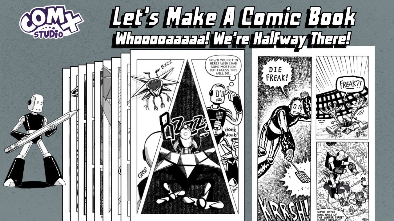 Hell yeah, Let's get back to Making A Comic Book - YouTube