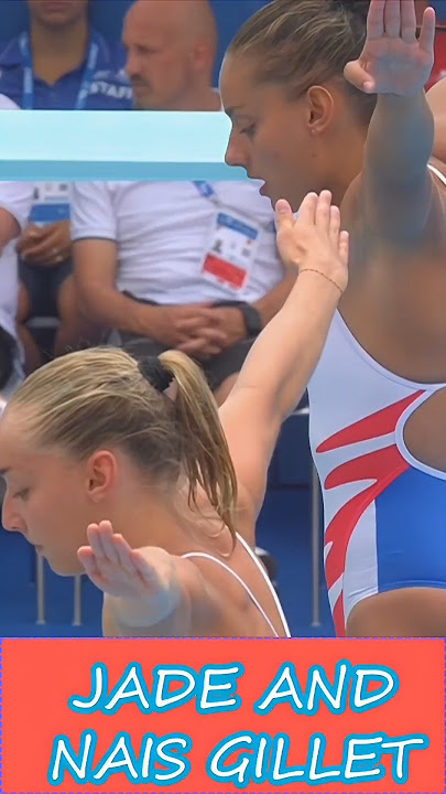 Unbelievable Dives By Two Sisters Divers Jade Gillet and Nais Gillet #sports #ytshorts  #diving