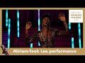 Miriam-Teak Lee performs Baby One More Time - & Juliet  Olivier Awards 2020 with Mastercard