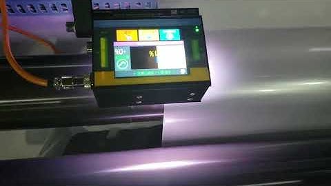 LFQ PLC controlled slitting machine with PAUSOURCE CCD cameras (250mpm)