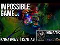 HOW I WON THIS IMPOSSIBLE ZED GAME...VS RENGAR 9/8/3 7.6CSM EDUCATIONAL ZED JUNGLE GOLD TO MASTER 13