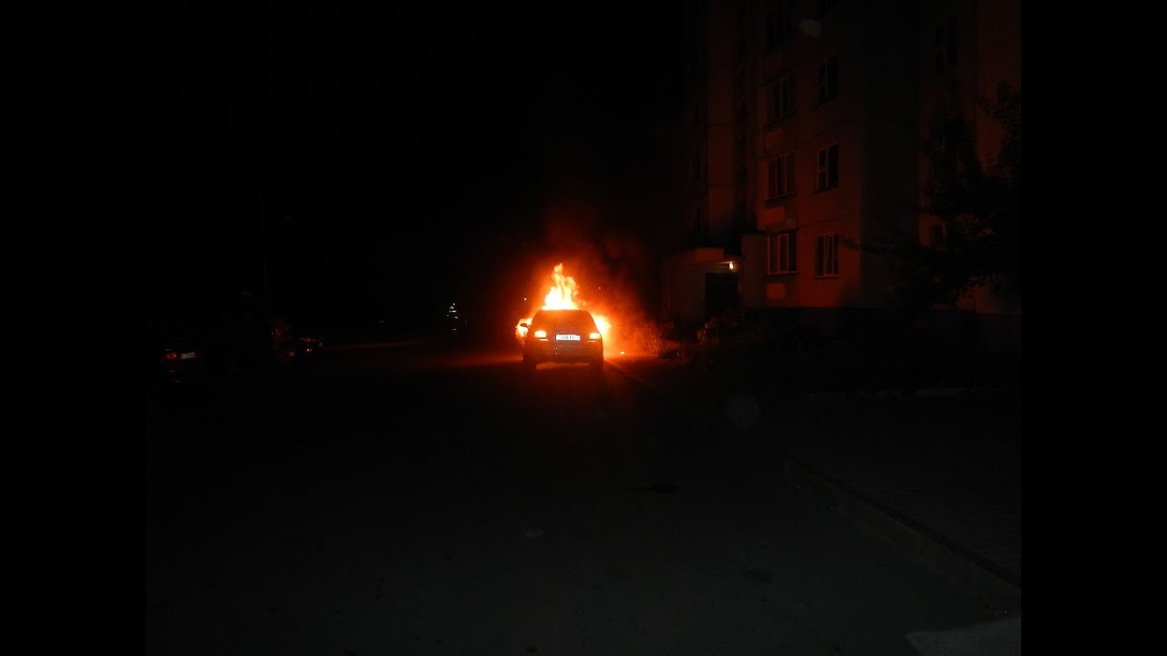 Автоматическое тушение автомобиля