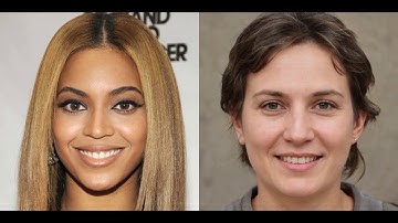 Editing Beyonce Knowles with AI | StyleGAN2-ADA
