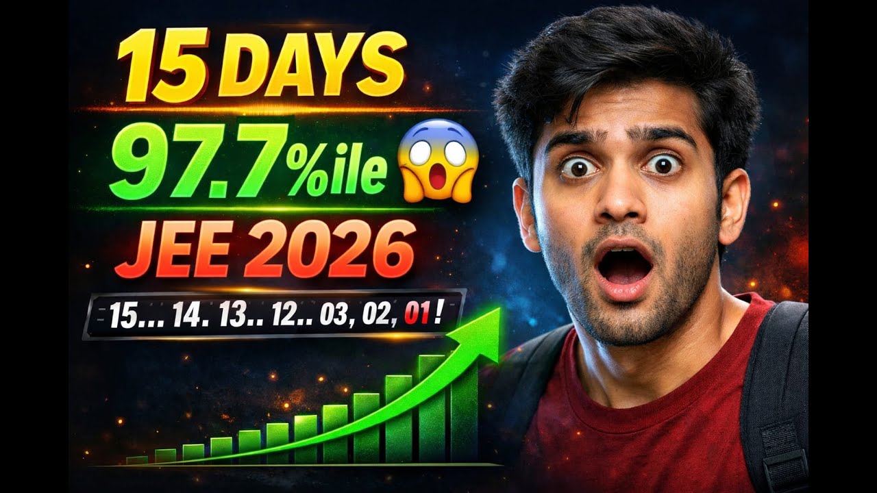 JEE Mains 2026: 15 Days Left for January Attempt - Still Possible? 🔥 # ...