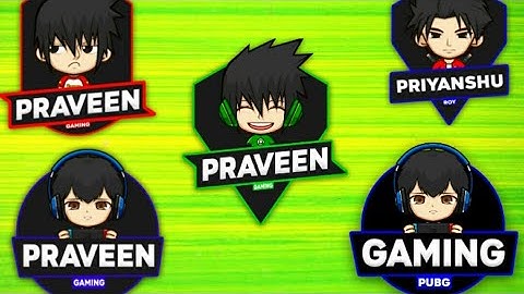 How To Make Avatar Gaming Logo On Android | Cartoon Gaming Logo Tutorial | Photoshop