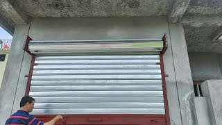 Rolling Shutter Making ! Crafting Rolling Shutter For Shop !