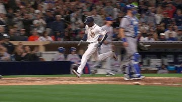 NYM@SD: Jay reaches on double, Weeks scores on error