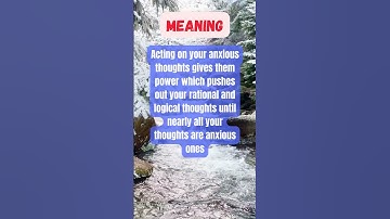 Wisdom for Worry: Daily Anxiety Quotes #7