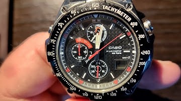 Setting the time and date on the Casio WVQ570DE and WVQ550 Waveceptor Watch (Mechanisms 4723, 4798)