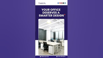 Designing Smarter Office Workspaces | Modern Interior Solutions by ABCIPL
