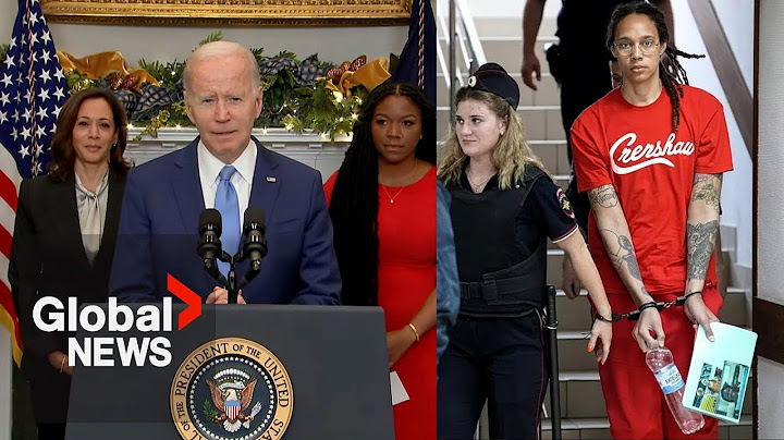 "Welcome home, Brittney:" Biden says Griner released in prisoner swap with Russia