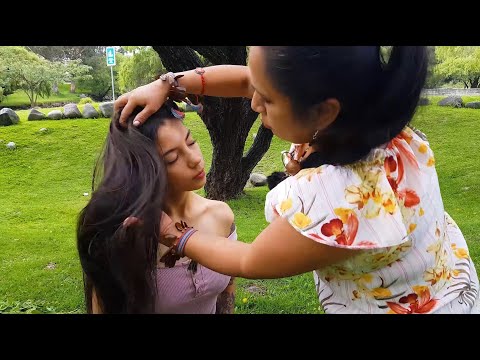 MARTHA ♥ PANGOL, SPIRITUAL CLEANSING & HEAD MASSAGE, HAIR BRUSHING, ASMR,