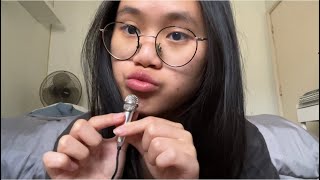 ASMR TESTING OUT MY NEW MINI MIC