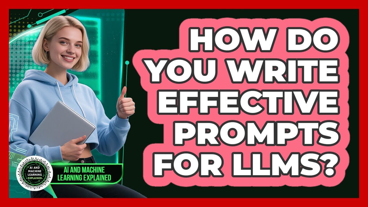 How Do You Write Effective Prompts For LLMs? - AI and Machine Learning ...