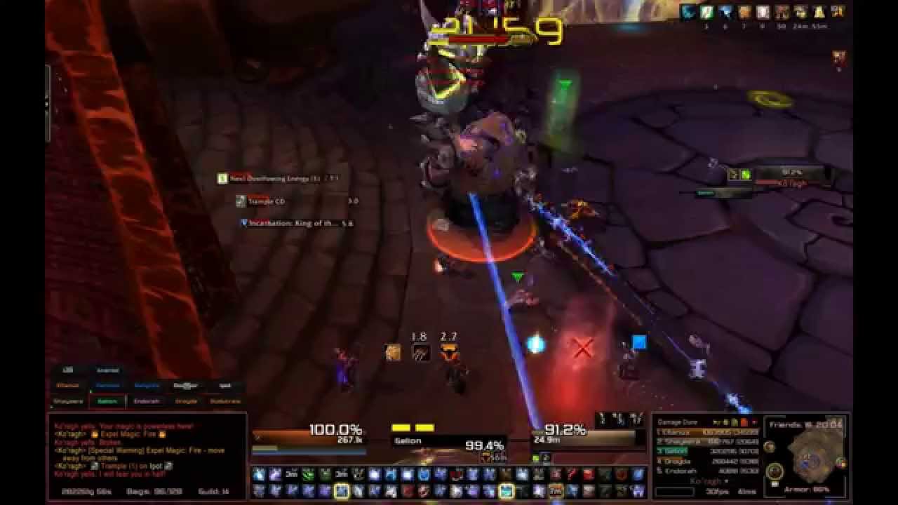 Rising Phoenix - Highmaul Ko'ragh Normal - YouTube