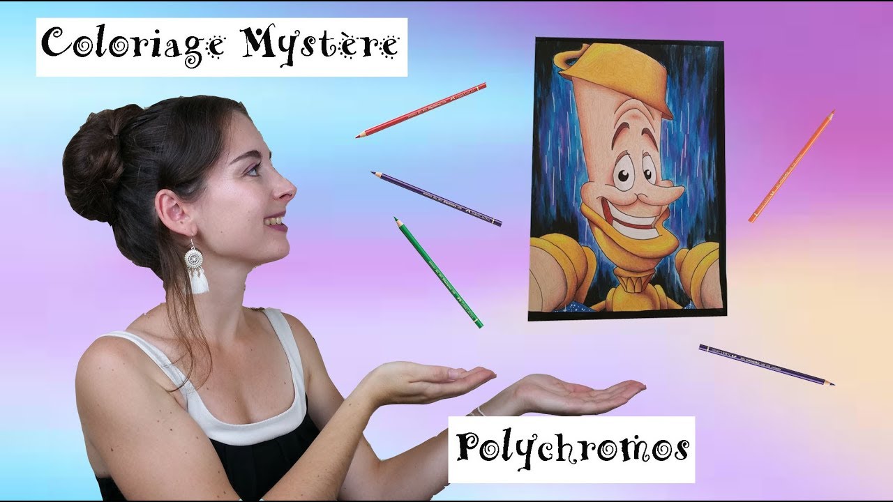 [Technique] Coloriage Mystère aux Polychromos - Eviter les traces ♥