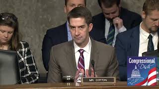 Pentagon Seeks Expanded Authority to Defend All Military Installations from Drone Threats
Sen. Tom Cotton (R-AR) questions General Gregory Guillot on February 13, 2025 at the hearing To receive testimony on the posture of USNORTHCOM and US SOUTHCOM in review of the Defense Authorization Request for FY 2026 and the Future Years Defense Program held on February 13, 2025 Pentagon Seeks Expanded Authority to Defend All Military Installations from Drone Threats