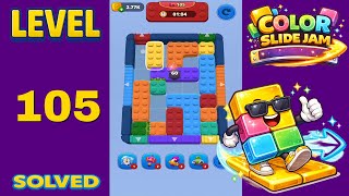 Color Slide Jam – Level 105 | Walkthrough