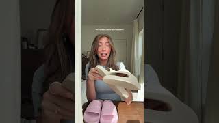 The baby pink is TOO GOOD 🤭💕 Under Armour they run a little bit but are so comf #underarmour