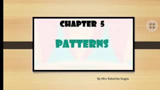 Class 2||Chapter 5 ||Patterns || Maths || Ncert