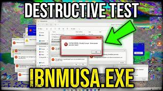 [DESTRUCTIVE] ibnmusaalkhwarizmium.exe on VM test!