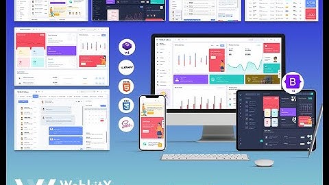 Most Attractive LTR Side Dark Bootstrap Admin Dashboard – WebkitX