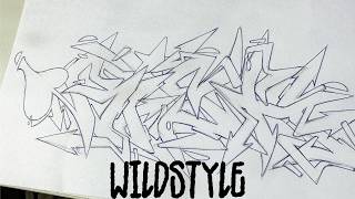 How to draw WILDSTYLE PRO graffiti #graffiti