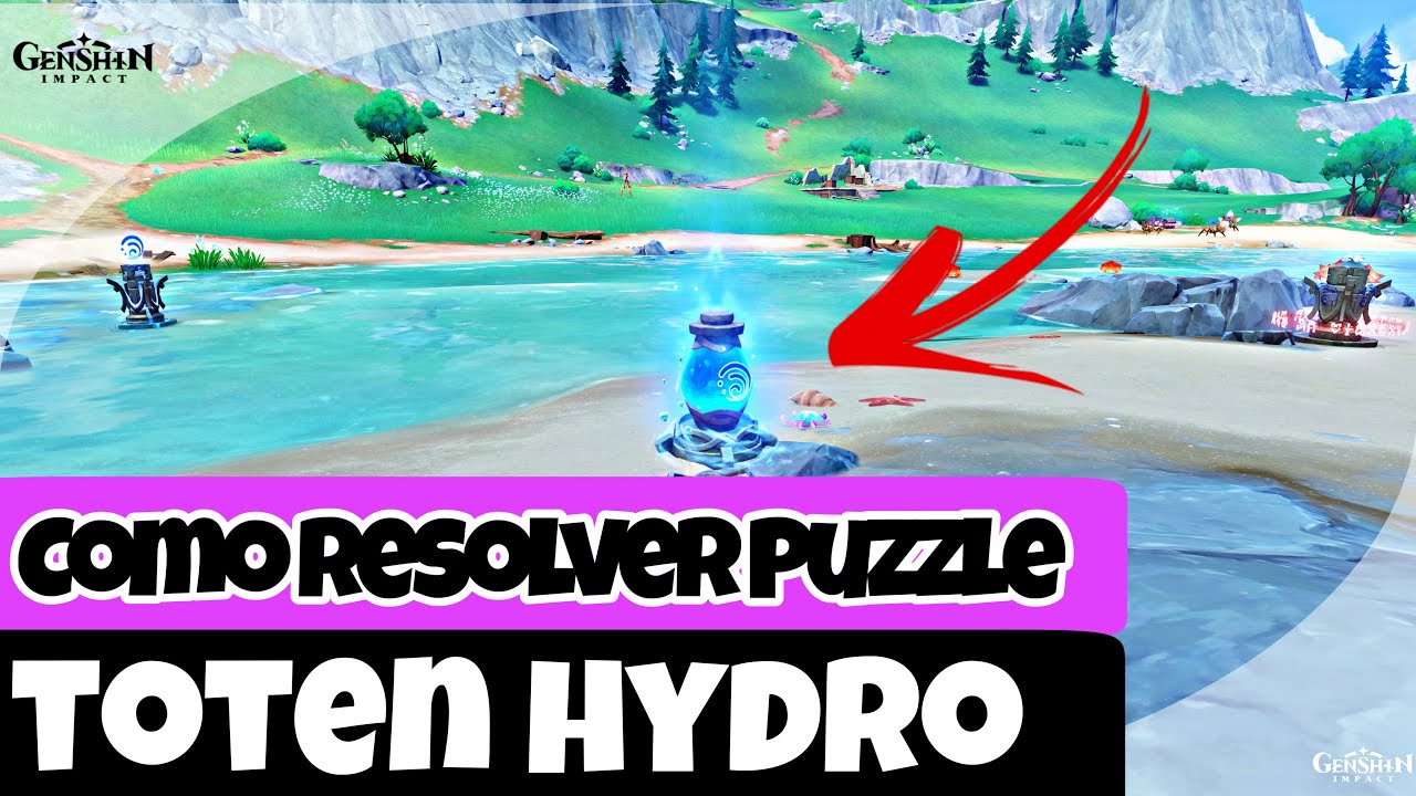 COMO RESOLVER O PUZZLE DOS TOTENS HYDRO DE UM JEITO FÁCIL
