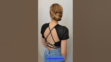 Easy Hair Tutorial😯🧐 #shorts #viral #hairstyle #tutorial