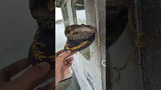 Danube treasure - Captain hat from Yugoslavia #viral #fishing #treasurehunt #treasure #croatia #fyp
