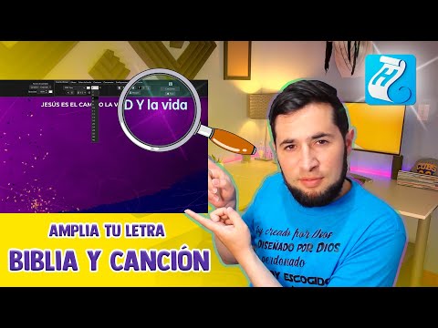 AMPLIA tu LETRA de CANCIÓN SIN AFECTAR el TAMAÑO de la BIBLIA | HOLYRICS 🔍​